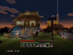Minecraftの我が家の外観のスクリーンショット